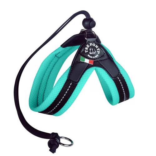 Szelki Mesh Regulowane Na Plecach Miętowe - Tre Ponti