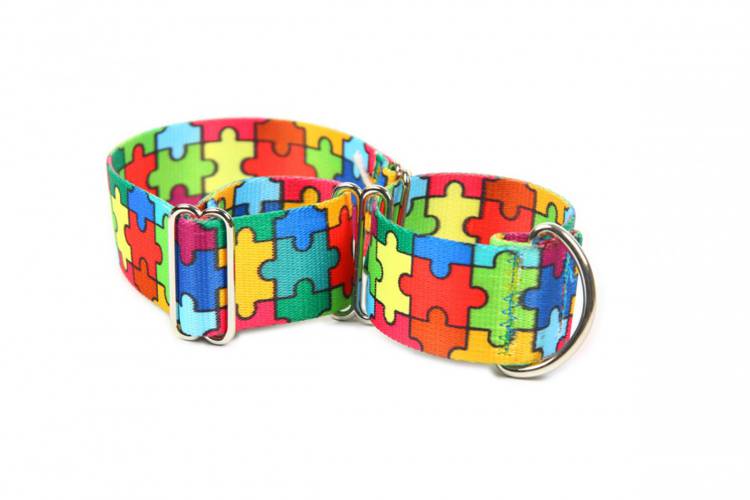 Obroża Zaciskowa Martingale - Puzzle 0607 50MM 44-60CM