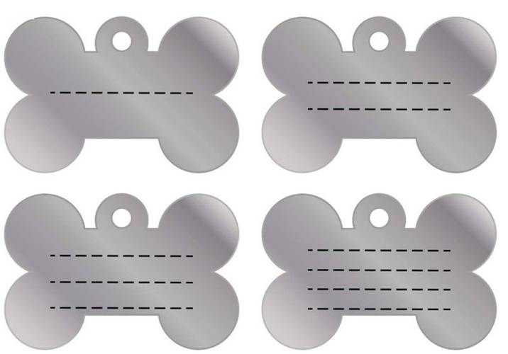 MY FAMILY adresówka grawerowana Mała Kość Czerwona