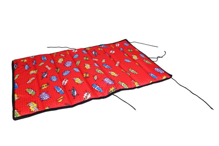 Mata dla Psa – Graffiti Czerwone 1411 - S 60MM 90CM