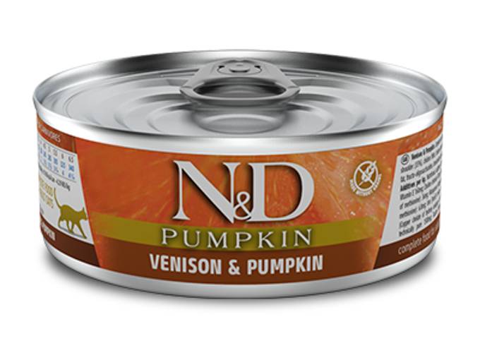 Farmina N&D Kot Dynia i Jeleń 80g