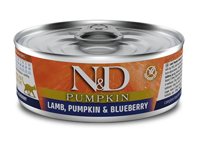 Farmina N&D Kot Dynia, Janięcina i Borówka 80g