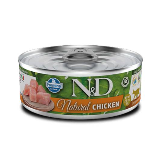 Farmina Natural z kurczakiem 80g