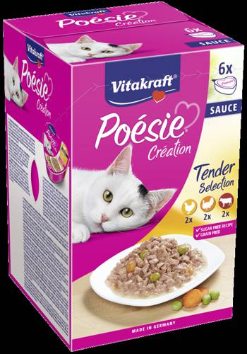 Vitakraft Poesie serduszko MIX smaków 36x85g