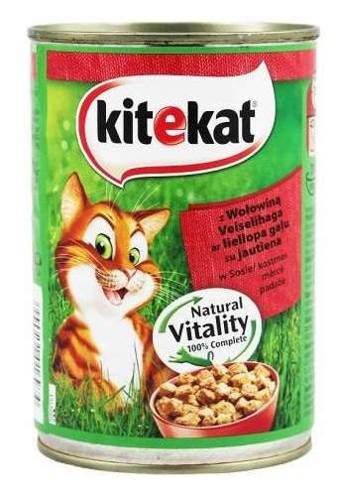Kitekat z wołowiną 400g