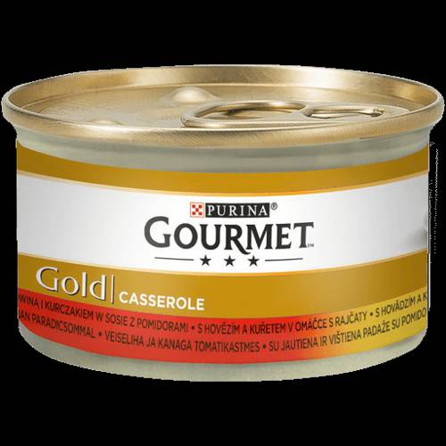 Gourmet Gold Casserole wołowina kurczak 24x85g