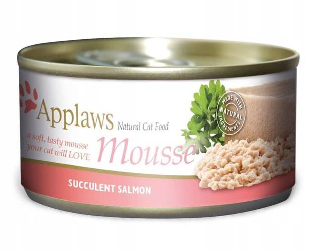 Applaws Cat Mousse Tin łosoś w musie 70g