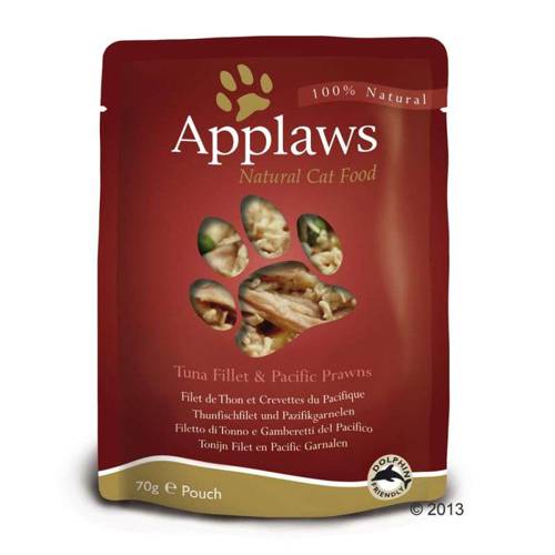Applaws Cat Pouch Tuna Fillet & Pacific Prawns 70g