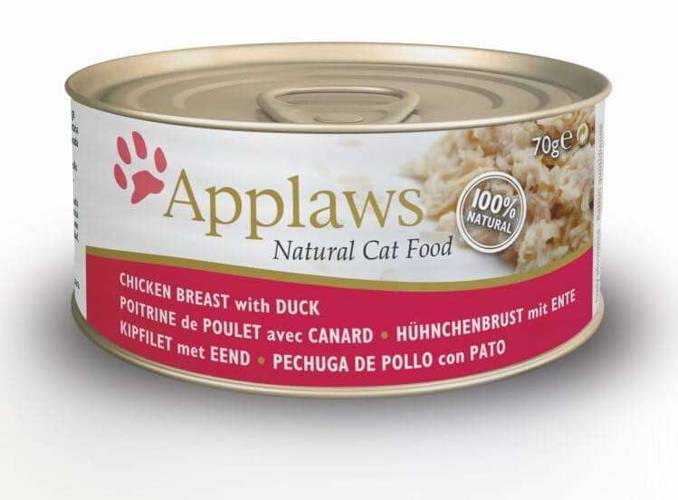 Applaws Cat Tin kurczak i kaczka 70g