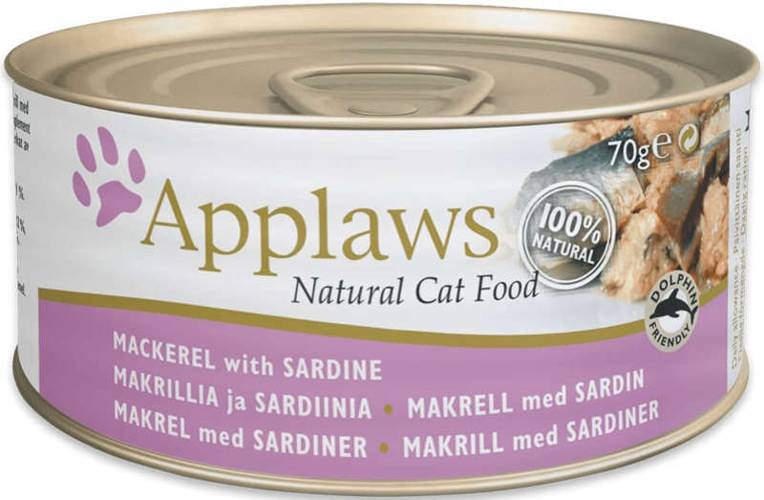 Applaws Cat Tin 70g - Mackerel with Sardine