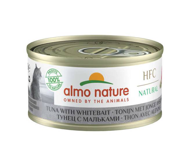 Almo Nature HFC Natural tuńczyk z sardynkami 70g