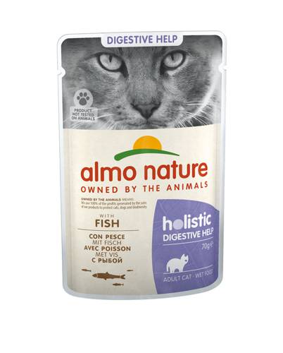 Almo Nature HOLISTIC Digestive z rybą 70g