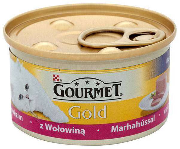 Gourmet Gold mus z wołowiną 24x85g
