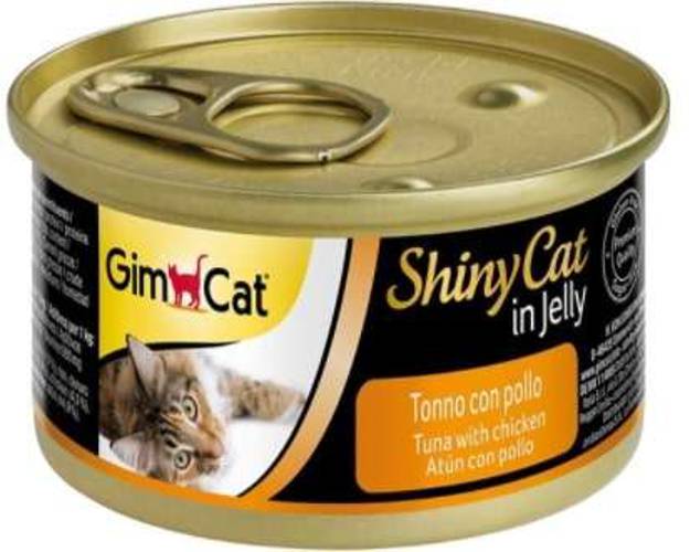 GIMCAT ShinyCat In Jelly Tuna&Chicken 70g