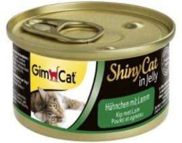 GIMCAT ShinyCat In Jelly Chicken&Lamb 70g