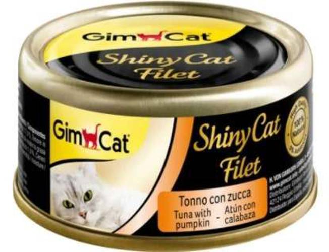 GIMCAT ShinyCat Filet Tuna&Pumpkin 70g