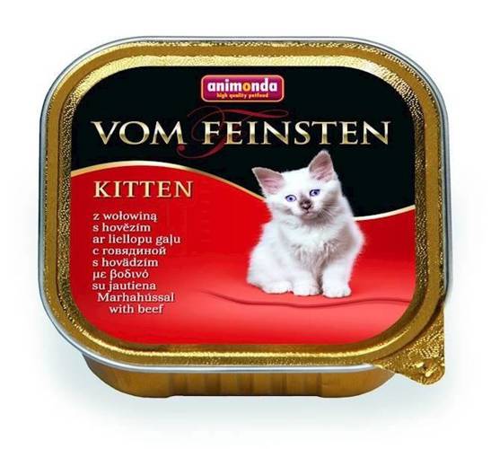Animonda VOM FEINSTEN KITTEN Wołowina 16x100g