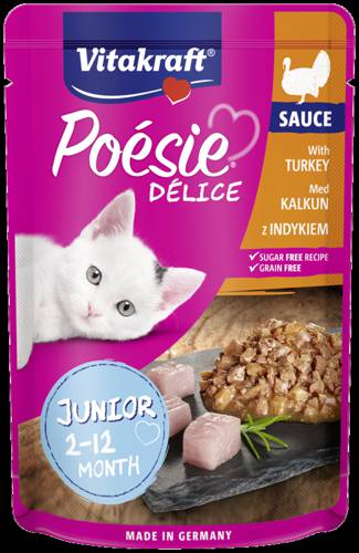 Vitakraft Poesie JUNIOR Indyk dla kociąt 23x85g