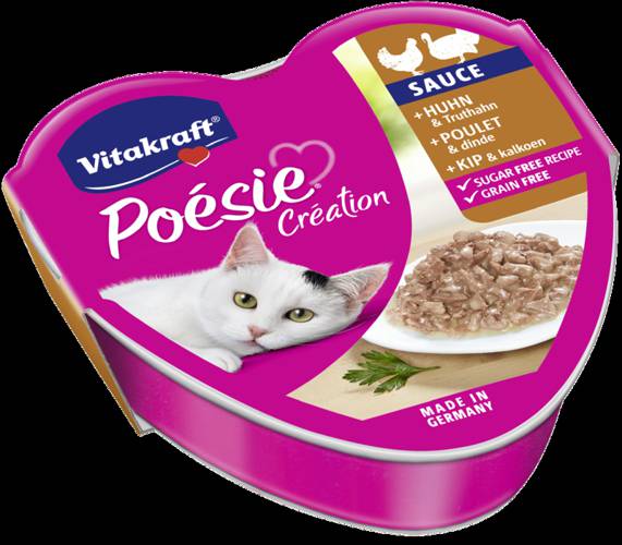 Vitakraft Poesie SAUCE Kurczak z Indykiem  15x85g
