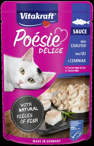 Vitakraft Poesie 85g DELI Czerniak w sosie 23x85g
