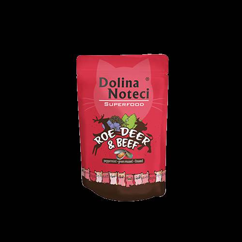 Dolina Noteci Superfood sarna i wołowina 10x85g