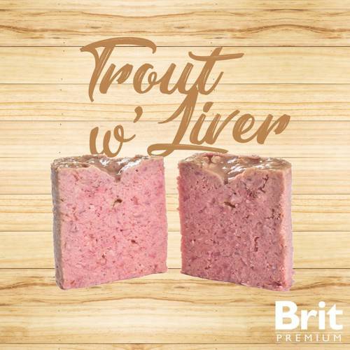 Brit Premium Cat pstrąg z wątróbką 200gDomyślny opis krótki