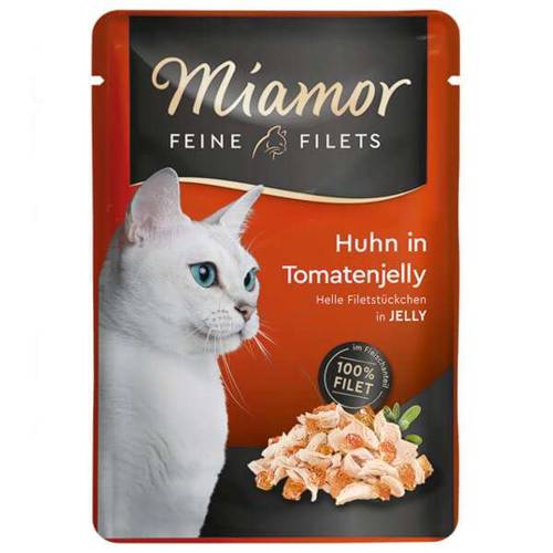 FIN MIAMOR Filet kurczak i pomidory saszetka 100g