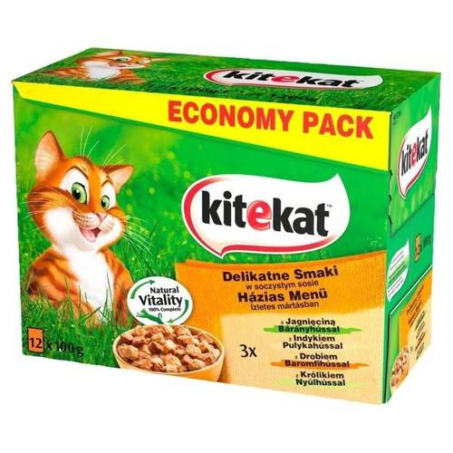 Kitekat Delikatne Smaki 12x100g