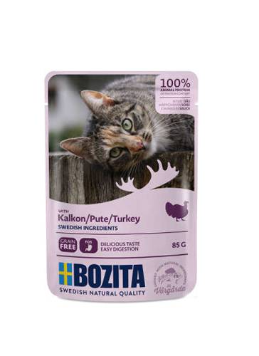 Bozita kawałki w sosie z indykiem 85g