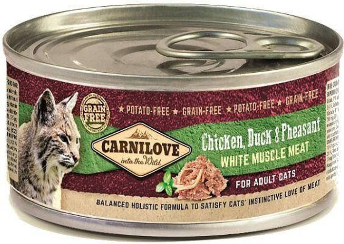 Carnilove Cat Adult Chicken, Duck & Pheasant 100g