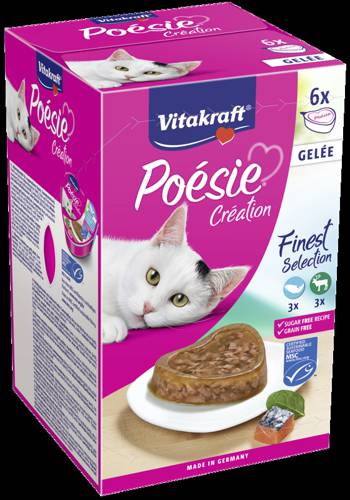 Vitakraft Poesie Multipack w galaretce 6x85g