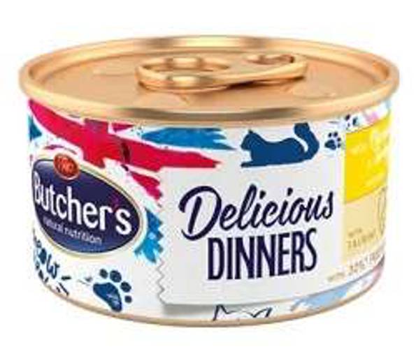 Butcher's Classic Delicious Dinner z Kurczakiem i Indykiem 85g