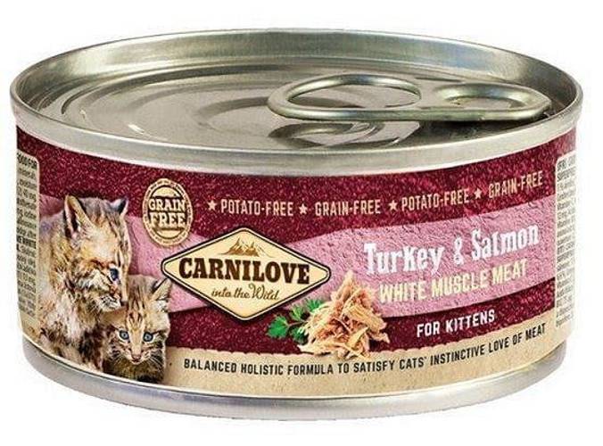 Carnilove Cat Kittens Turkey&Salmon 100g