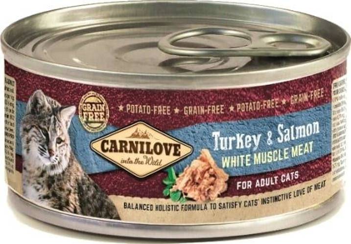 Carnilove Cat Adult Turkey&Salmon 100g