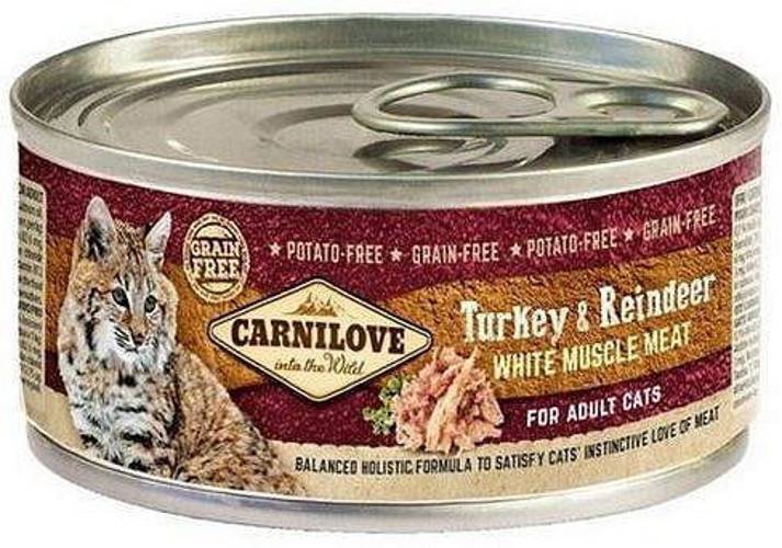 Carnilove Cat Adult Turkey&Reindeer 100g
