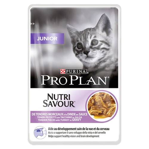 Purina Pro Plan Nutri Savour 85g JUNIOR Indyk