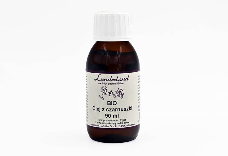 Lunderland organiczny olej z nasion czarnuszki BIO (Nigella sativa) 90 ml