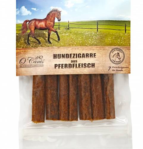 O'Canis Oryginalne cygara z koniny - 7szt. przysmak dla psa 170g