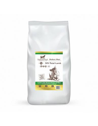 Natural Trail LAMB 50% Jagnięcina M 12 kg