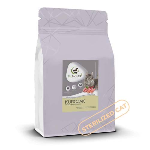 Karma sucha dla kota - Kurczak z tuńczykiem i łososiem 15kg