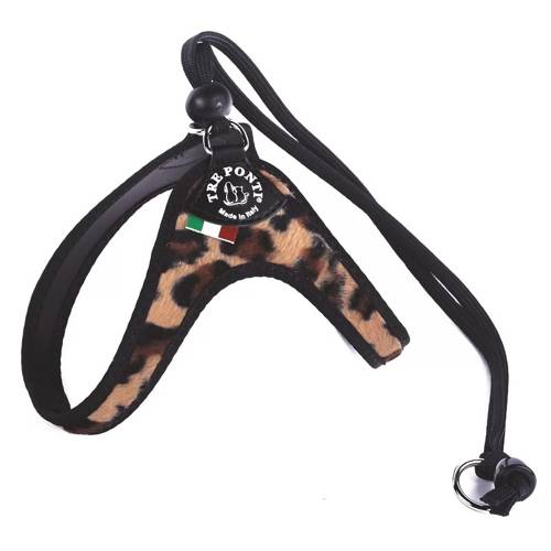 Szelki Fashion Regulowane Na Plecach Leopard - Tre Ponti