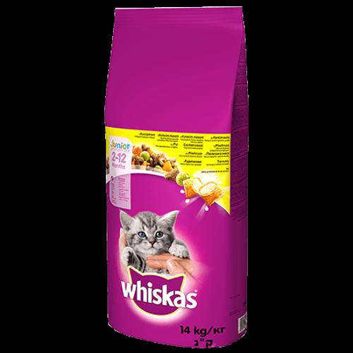 Whiskas Junior dla Kociąt Kurczak 14kg