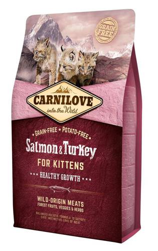 Carnilove Cat Salmon&Turkey for kittens 6kg