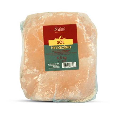 Sól Himalajska 4,5 kg - OVER Horse