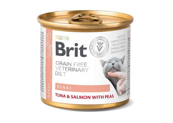 Brit Grain Free Veterinary Diet Cat Renal 6x200g