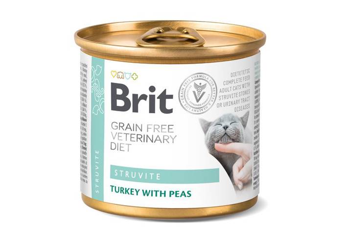 Brit Grain Free Veterinary Diet Cat Struvite 6x200g