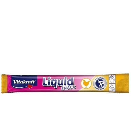 Vitakraft Cat Liquid Snack Kurczak + Tauryna 6+2x15g GRATIS