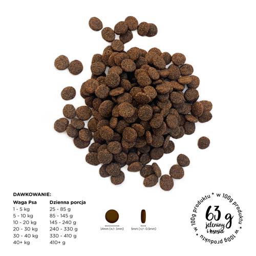 PAKA ZWIERZAKA Dziczyzna i łosoś 2kg sucha karma dla psa