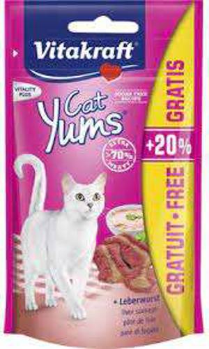 Vitakraft Cat Yums z wątróbką 40g + 20% GRATIS