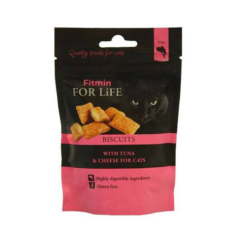 Fitmin for Life Cat Biscuits with Tuna&Cheese 50g